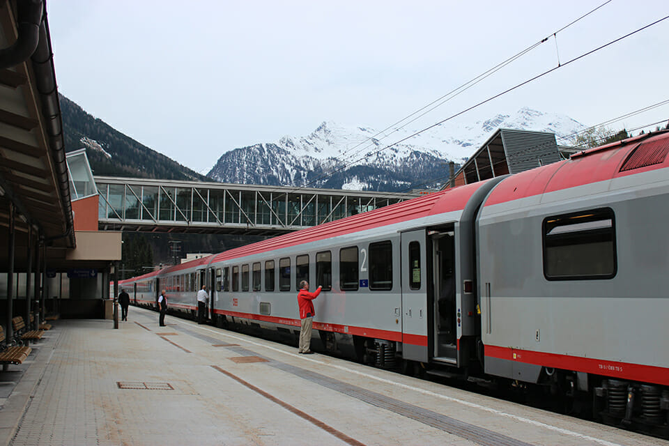autriche transport train