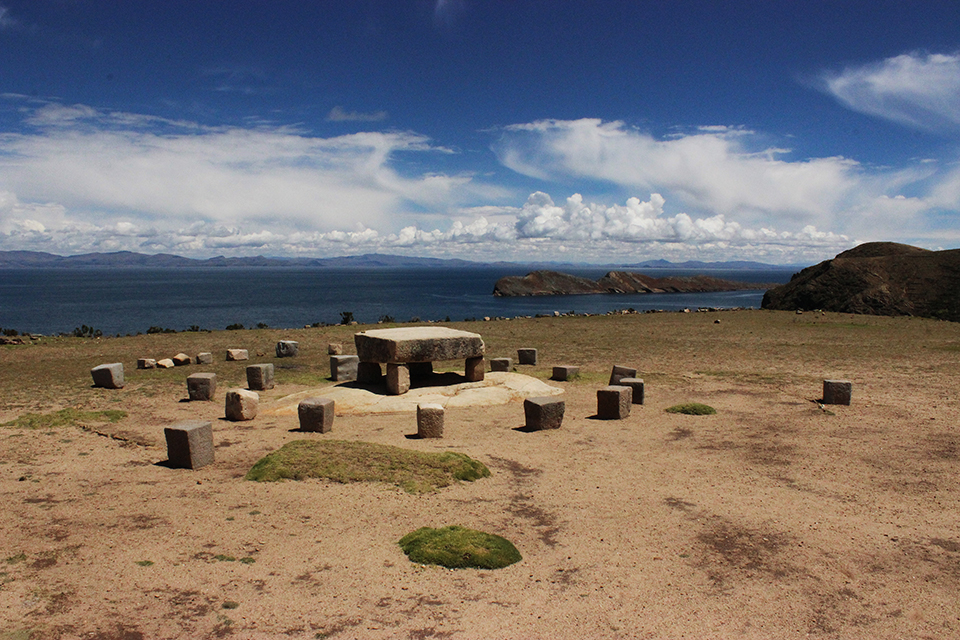 explore le monde, incas, chemin, rituel, isla del sol