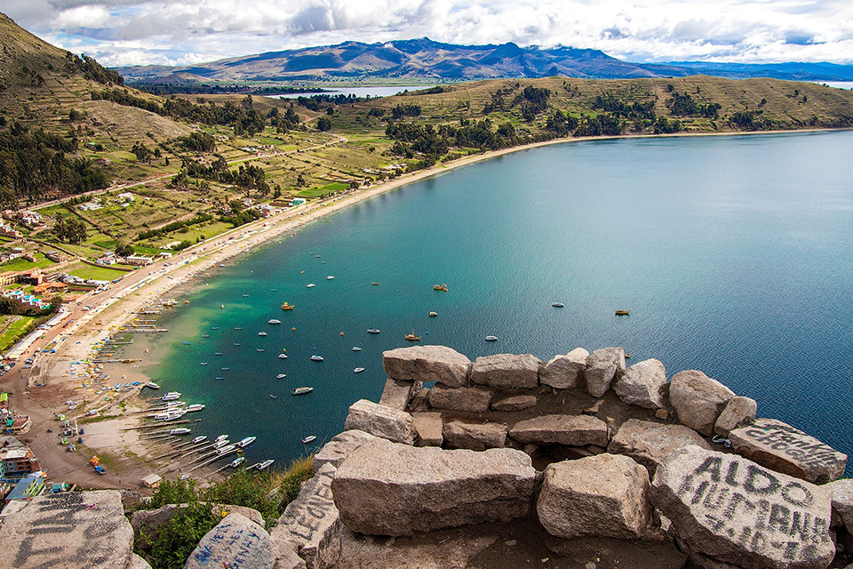lac titicaca, copacabana, explore le monde, view