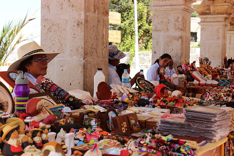 mirador, artisanat, peru, arequipa