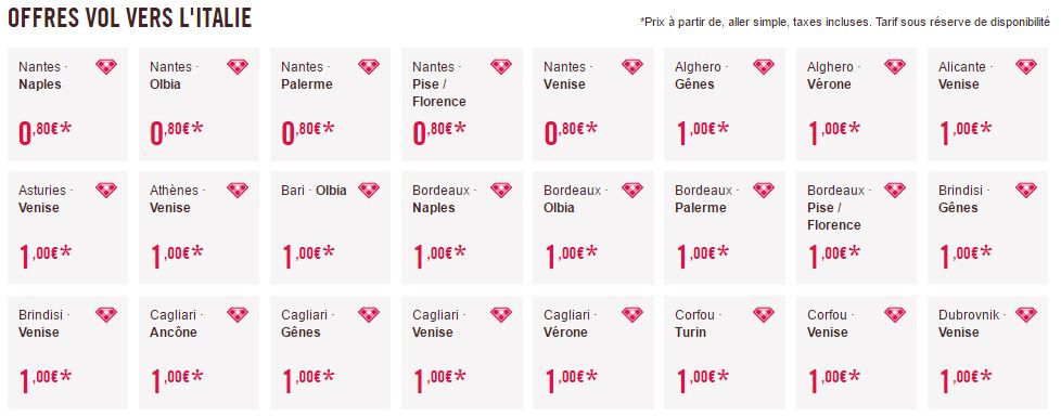 capture volotea offre