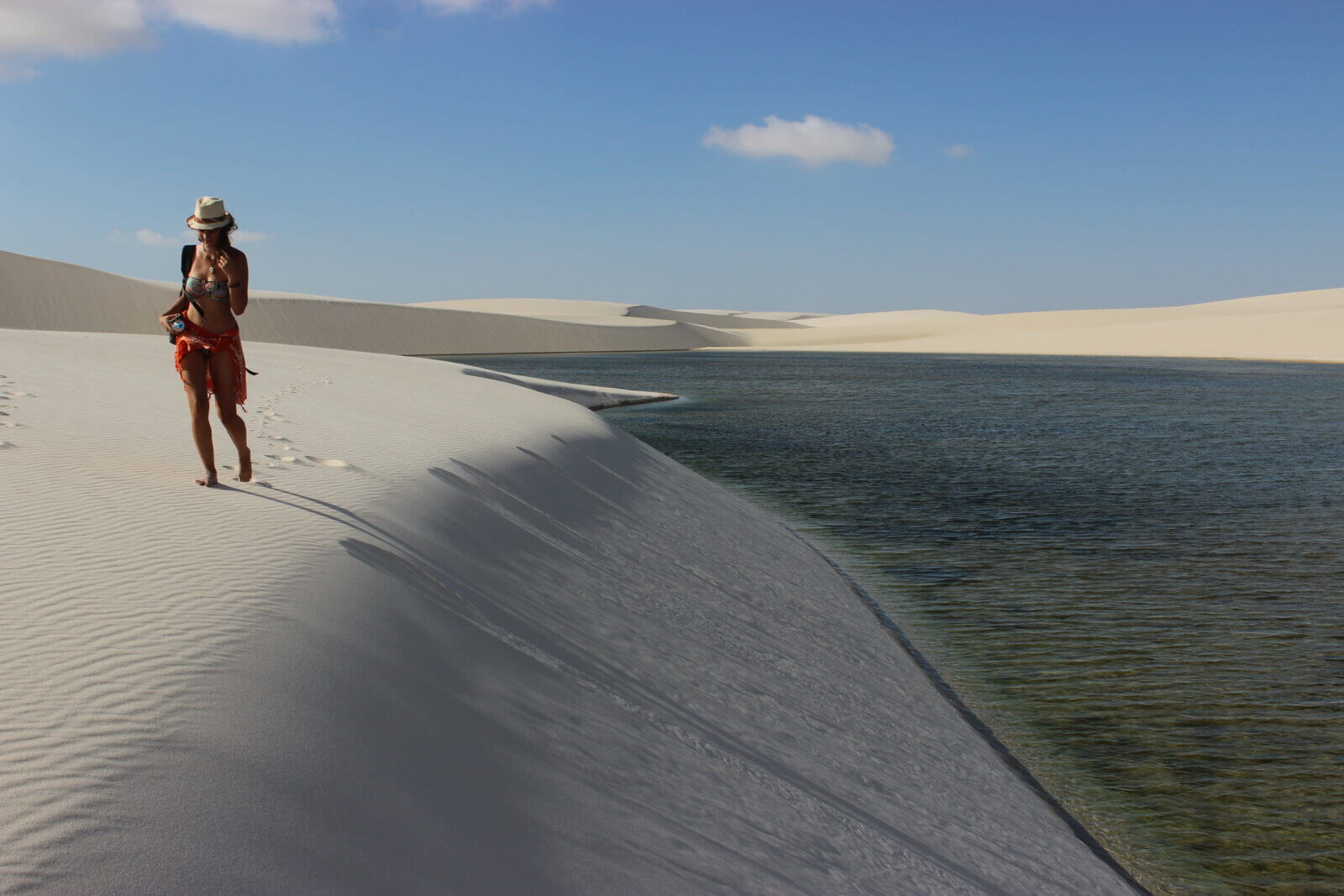Dune du désert des Lencois au Brésil