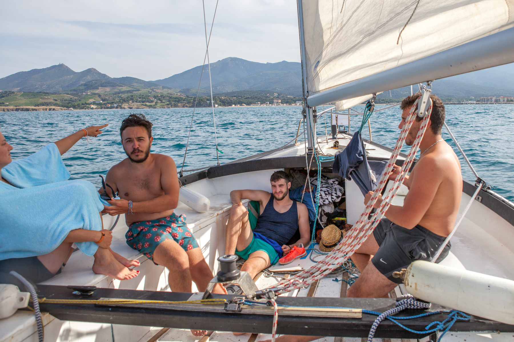 sortie-voilier-argeles-pyrénées orientales