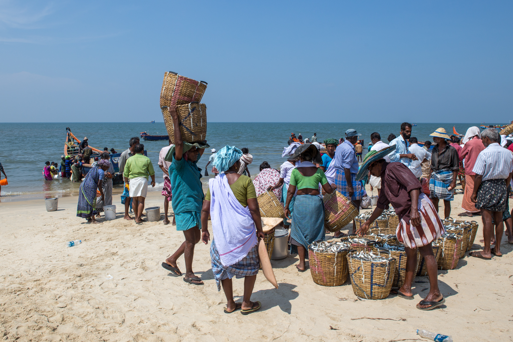 inde-kerala-alleppey-plage-pecheurs-cochin