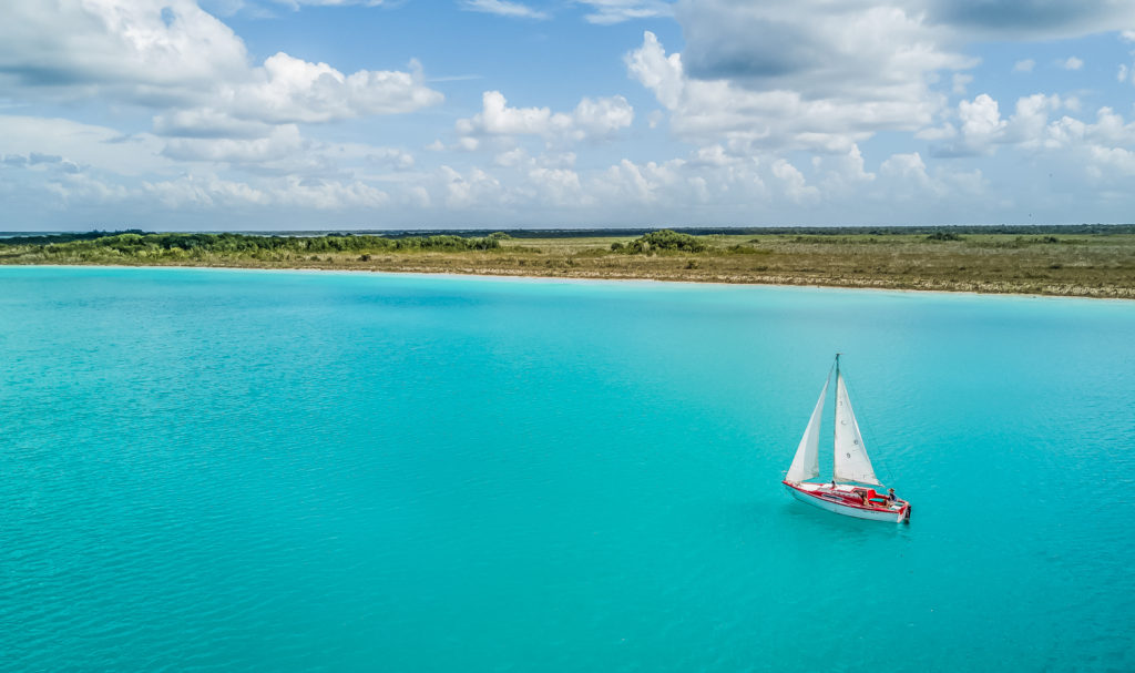 Mexique-bacalar-Lagune-Yucatan-Voilier