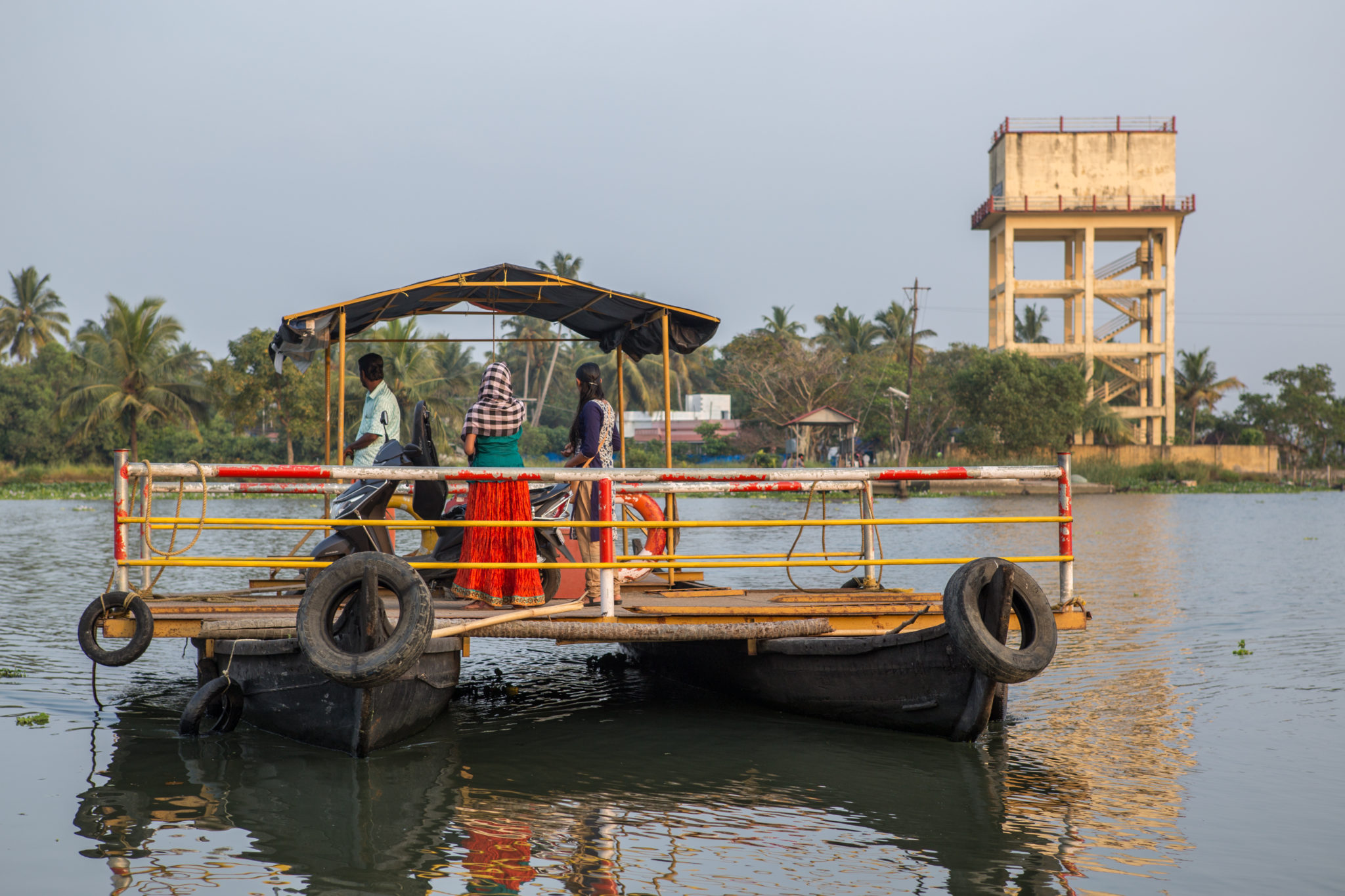 bateau-fort cochin-kerala-inde-voyage