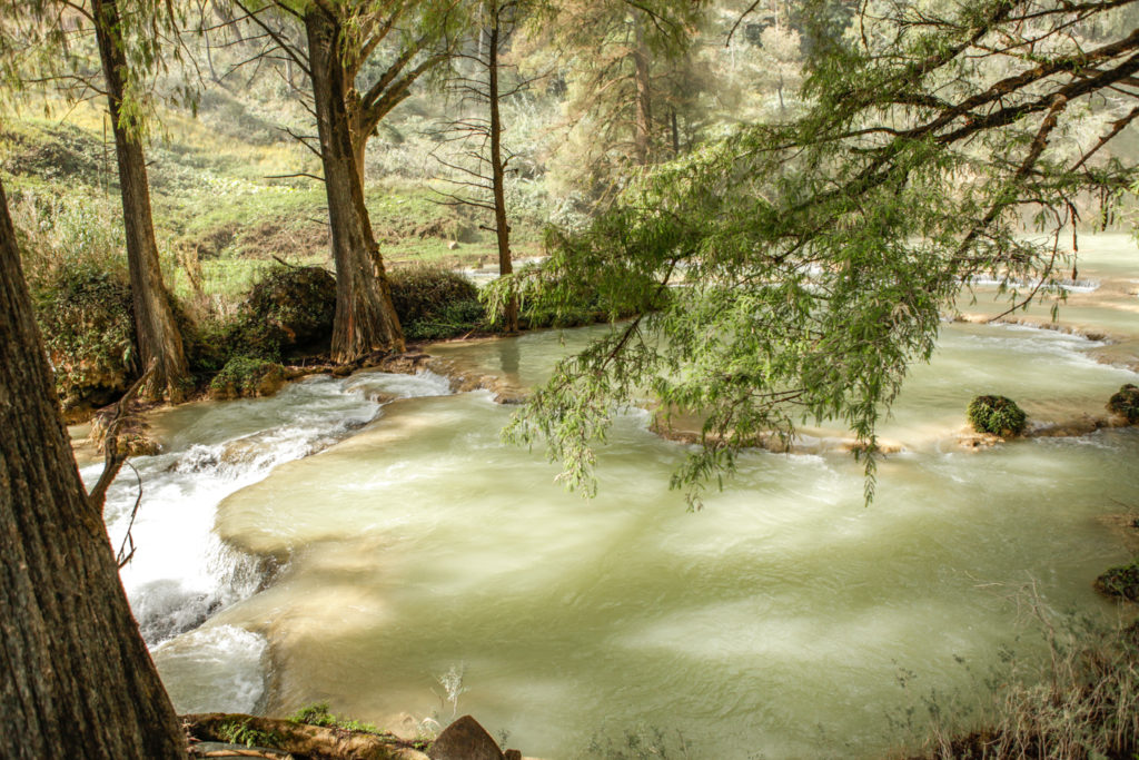 Mexique-Chiapas-Las 3 Tzimoleras-Cascade