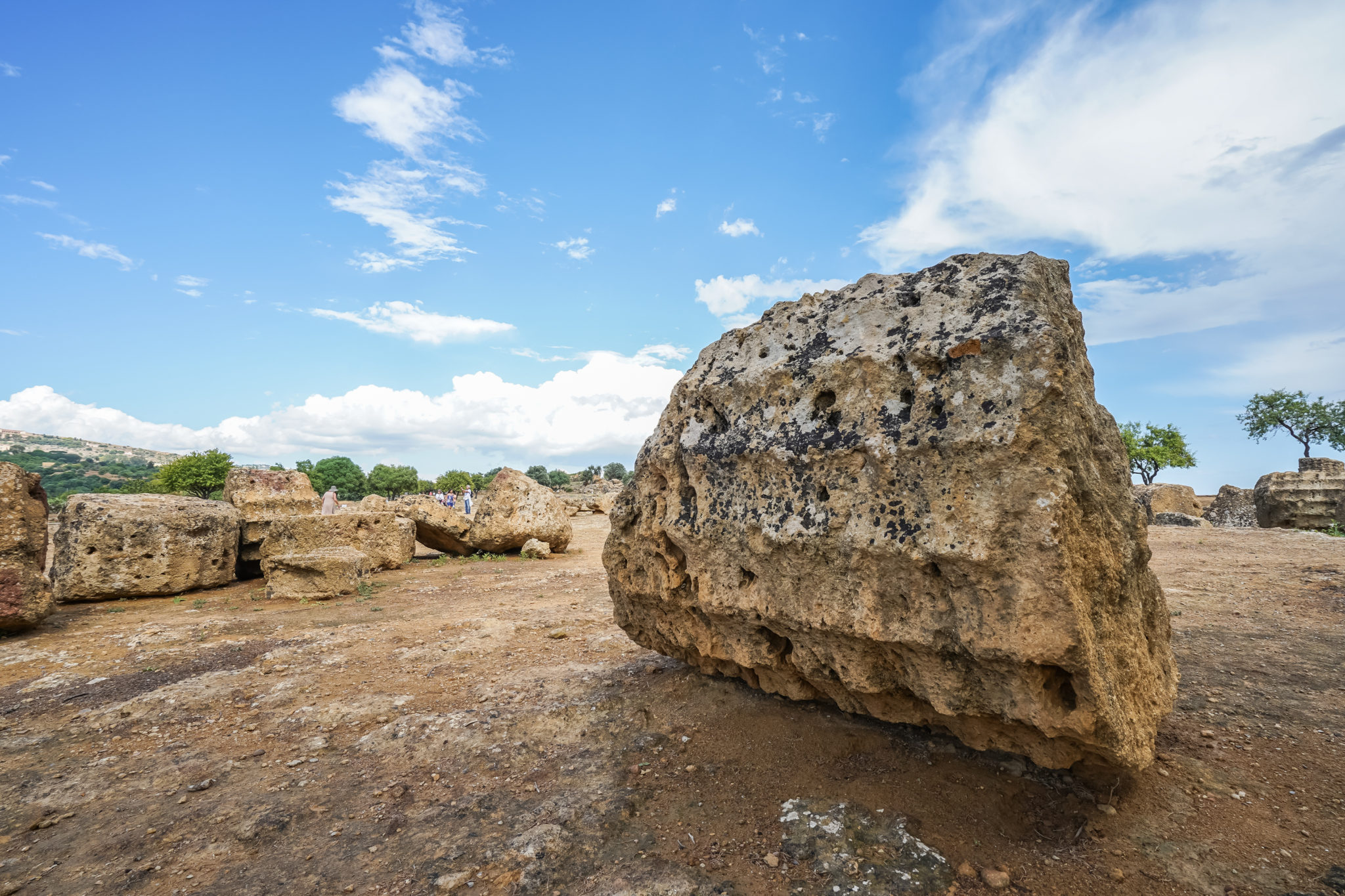 Agrigente-sicile-italie-vallée-temples-ruines