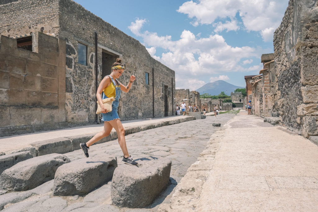 Visite-pompei-comment-passage-piéton-vesuve