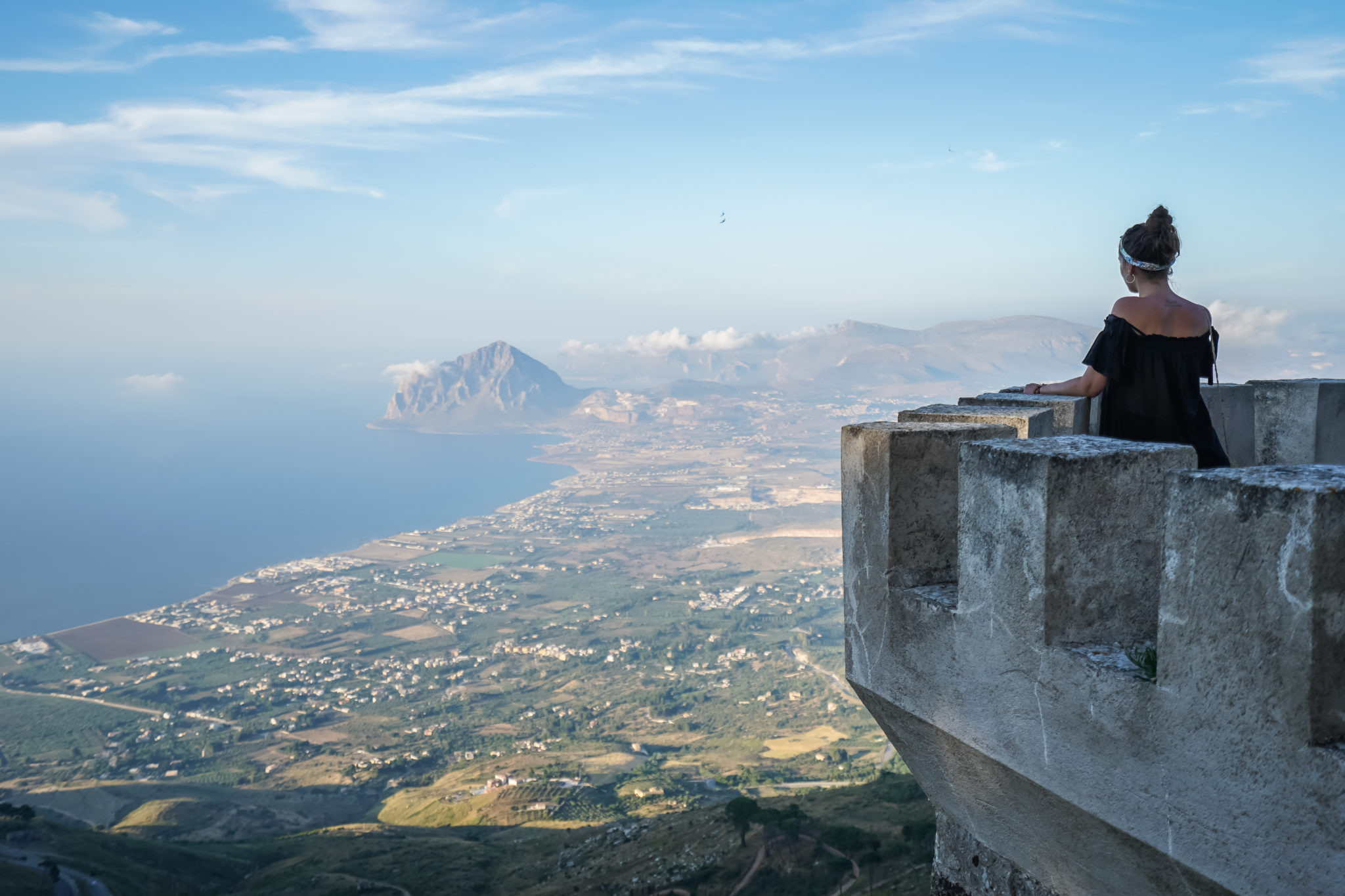 Italie-Erice-Sicile-cofano-monte