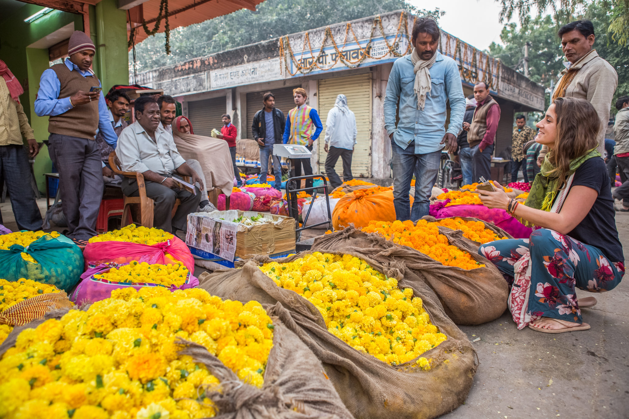 marché-jaipur-visite-vélo-inde