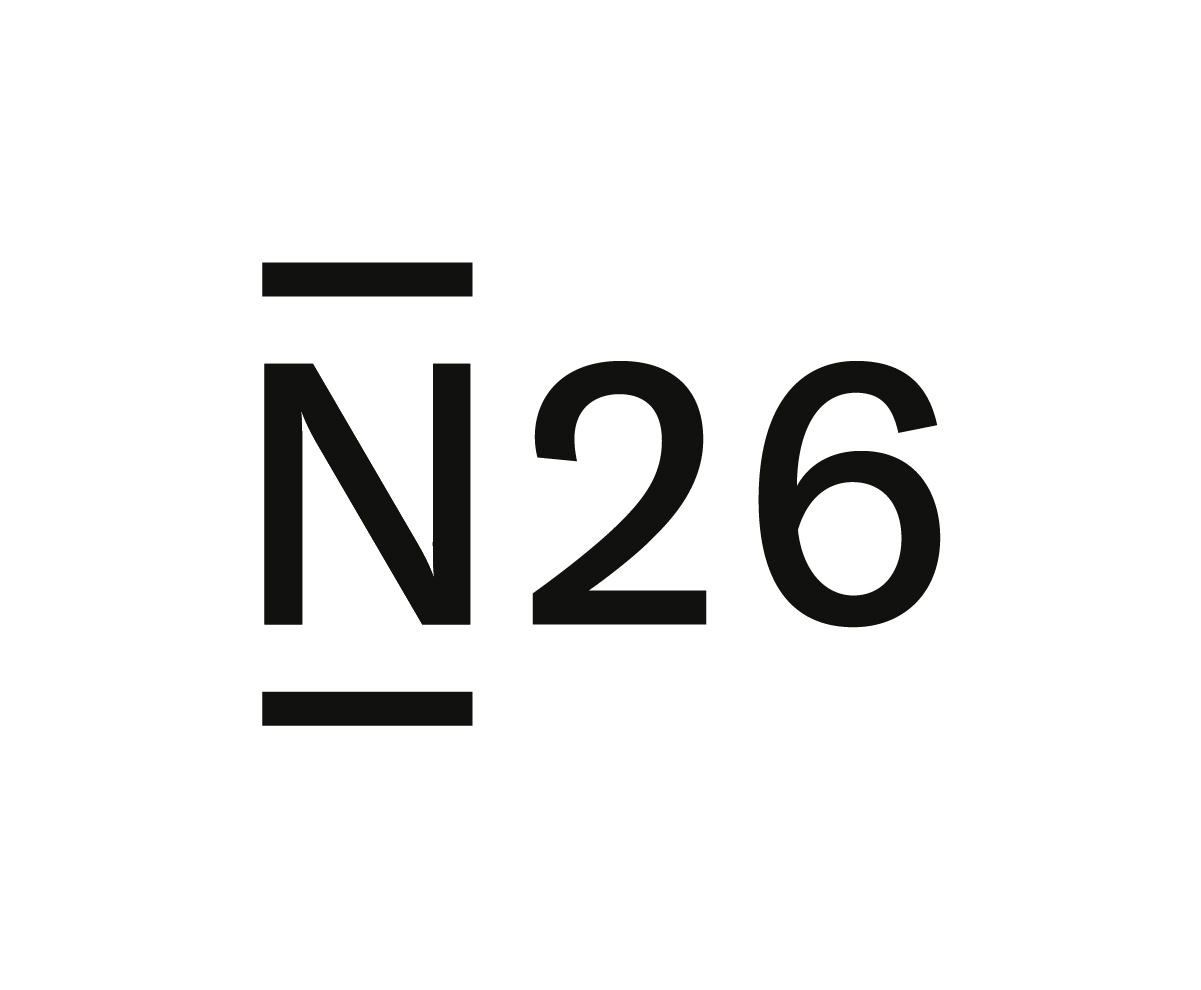 Logo de N26 la banque idéale pour voyager