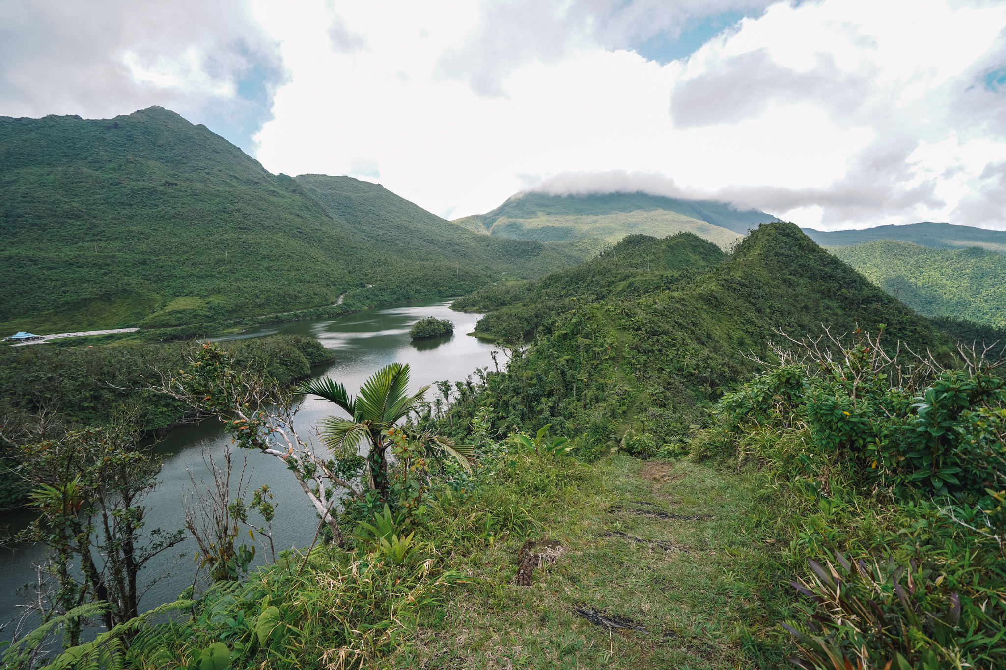 freshwater-lake-dominique-randonnée
