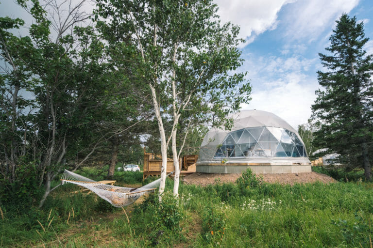 cielo-glamping-bulle-canada-où-dormir