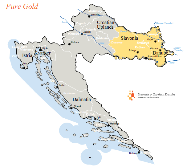 carte-slavonia-croatie-voyage