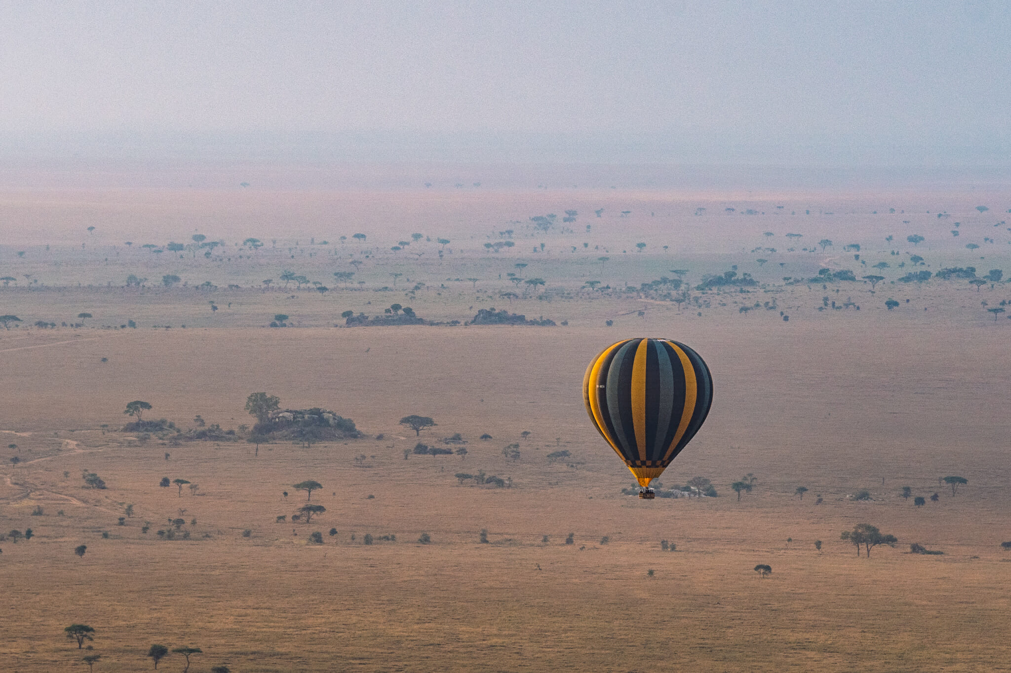 Safari en montgolfiere dans le Serengeti
