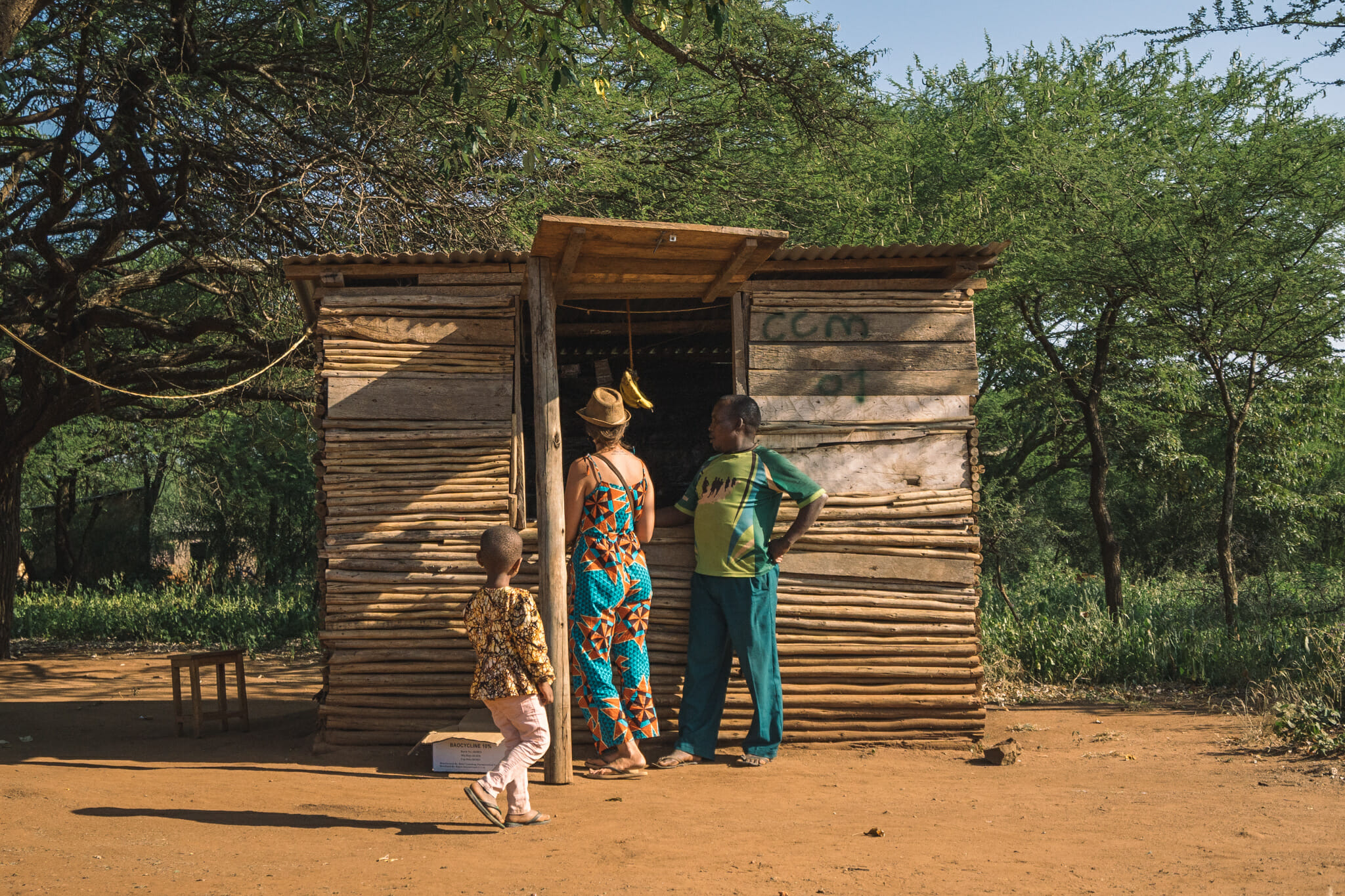Dans le village de Endallah en Tanzanie