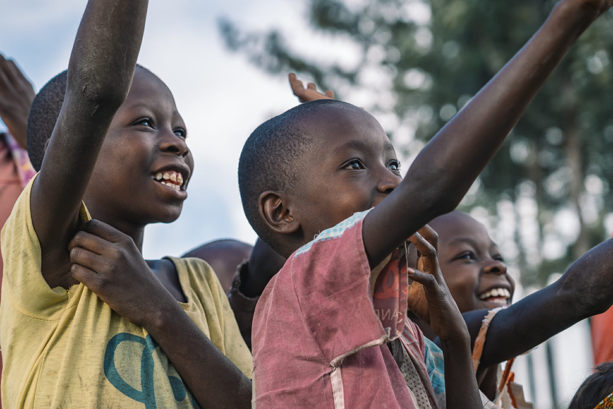 Moment de partage avec les enfants du village de Nyamburi en Tanzanie