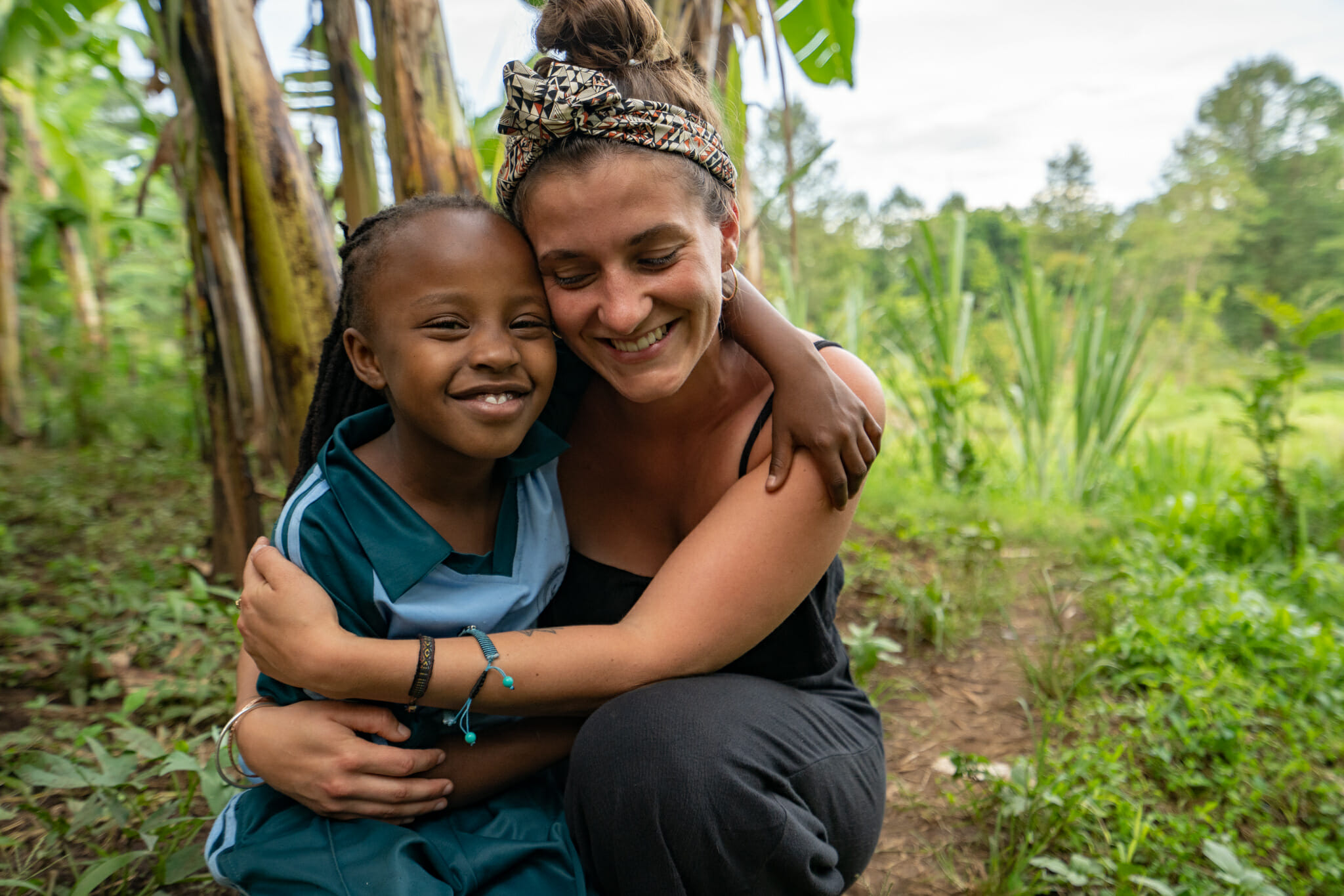 Moment intime avec Maya, la fille de Gerald