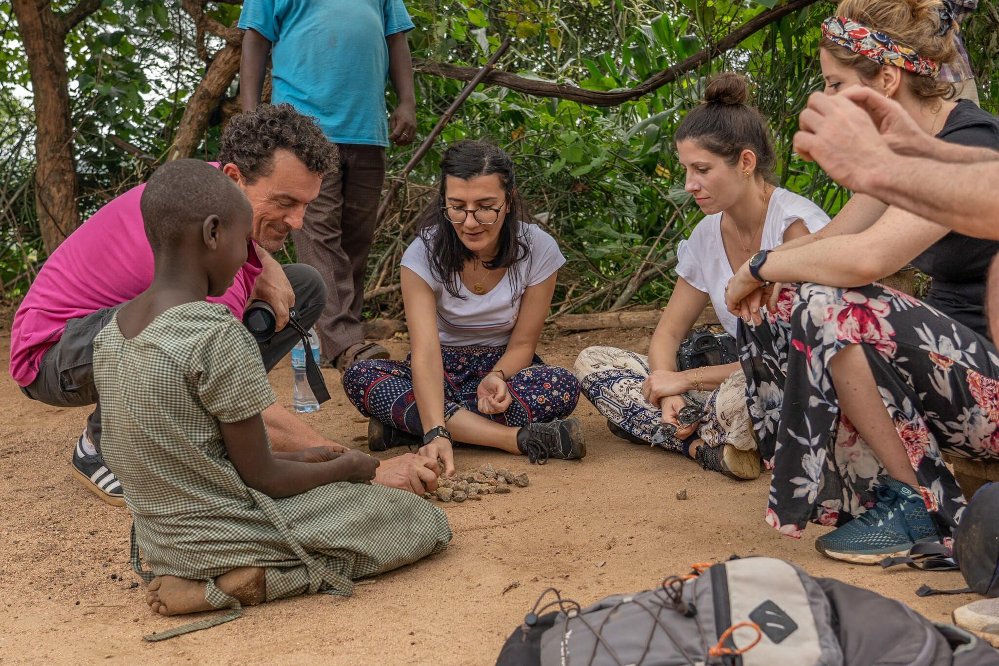 Rencontres lors de l'immersion dans le village d'Endallah en Tanzanie
