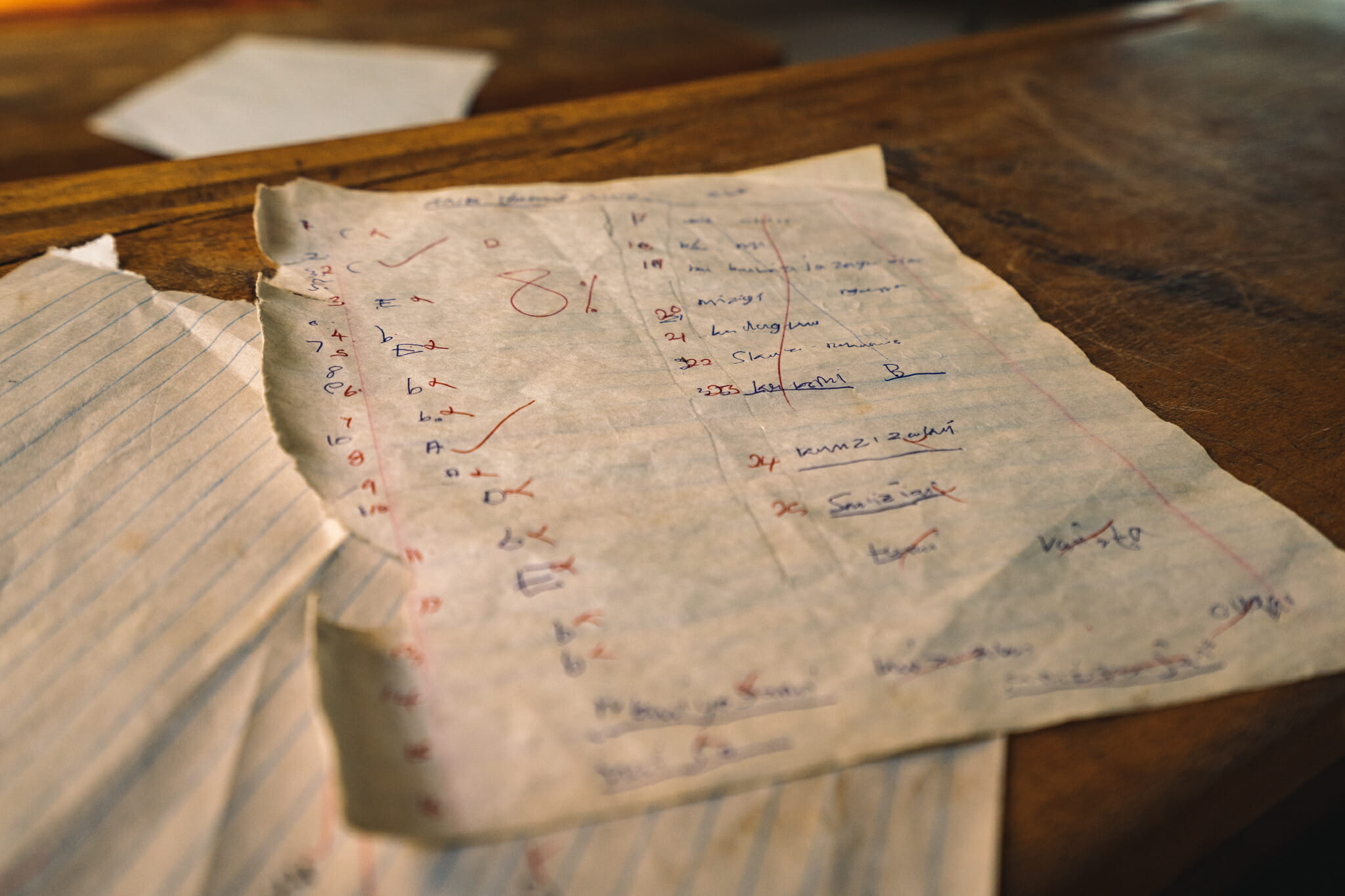 Découverte de l'école lors de l'immersion dans le village d'Endallah en Tanzanie