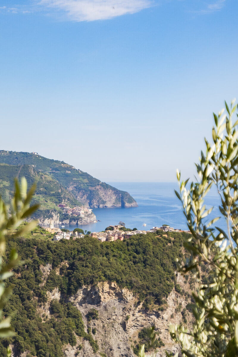 marche autour de Corniglia dans les cinque terre