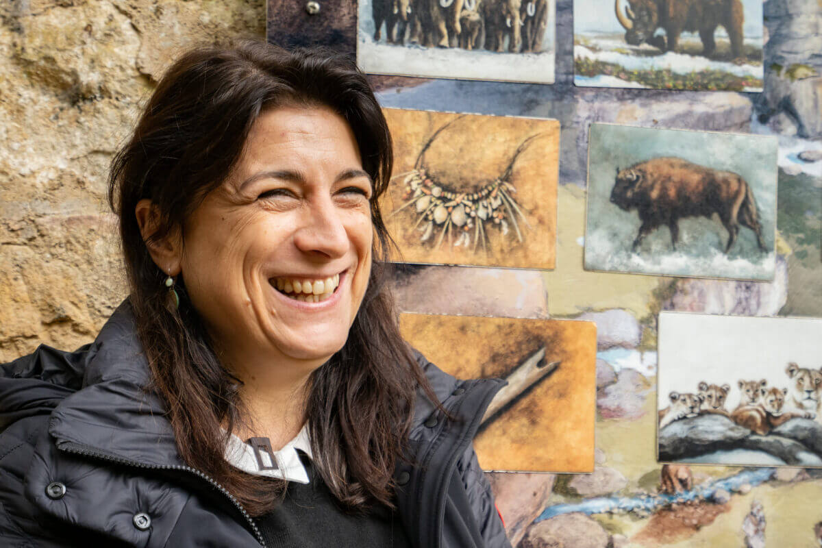 Rencontre avec Nathalie, arrière petite fille de celui ayant découvert le site de castel merle