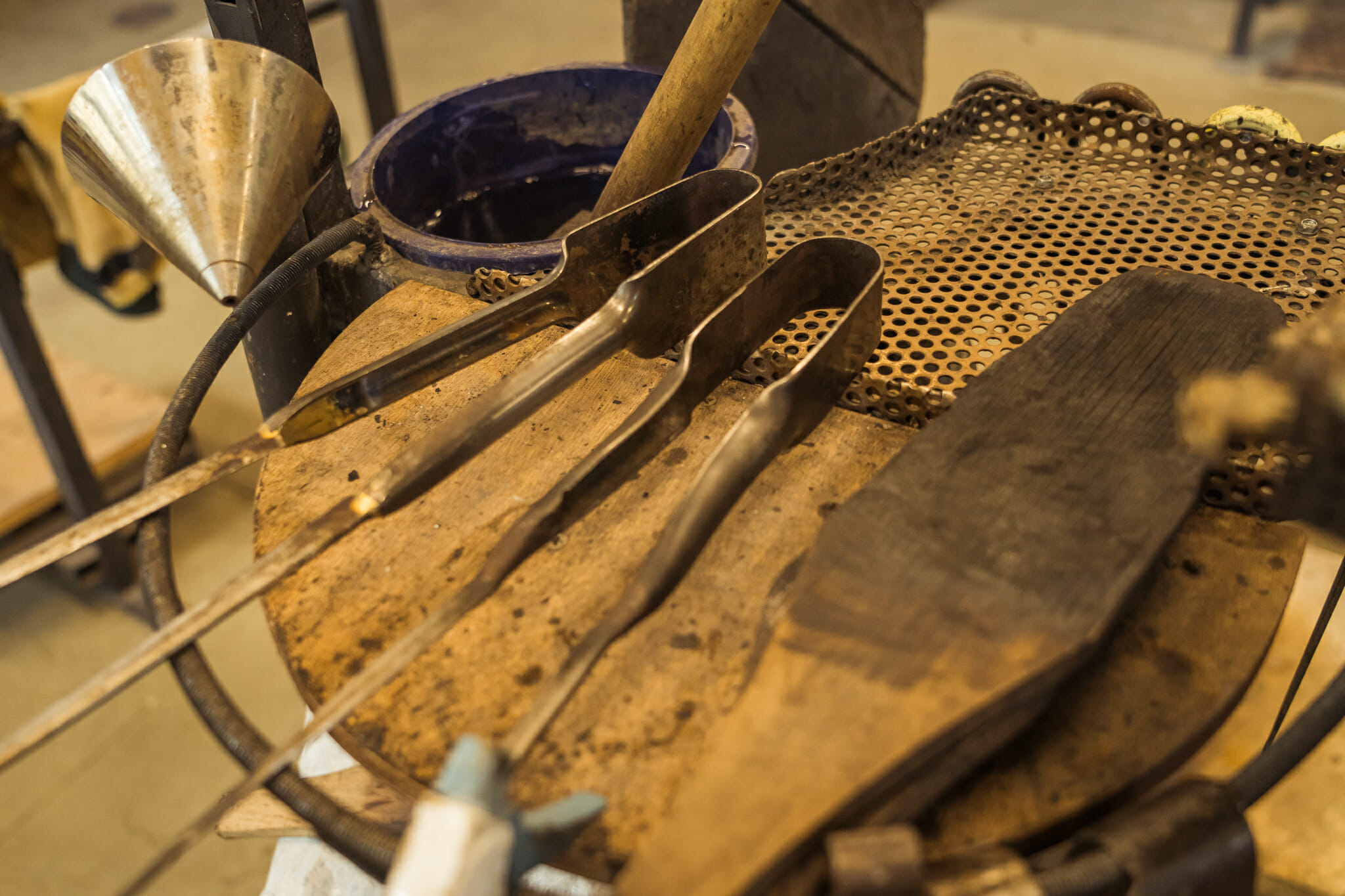 Outils de souffleur de verre