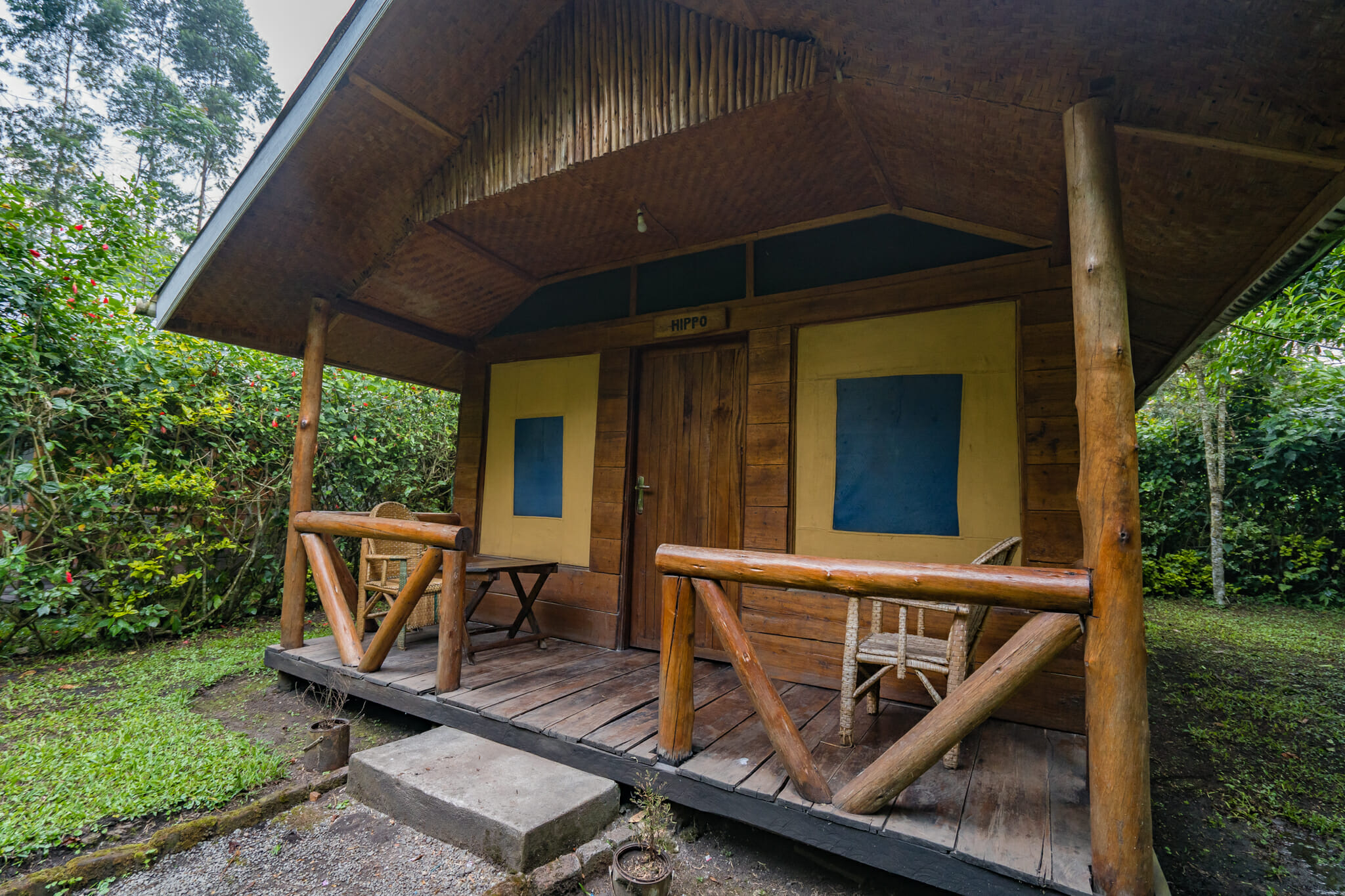 Cabane de la chambre du Rweetera park à kibale