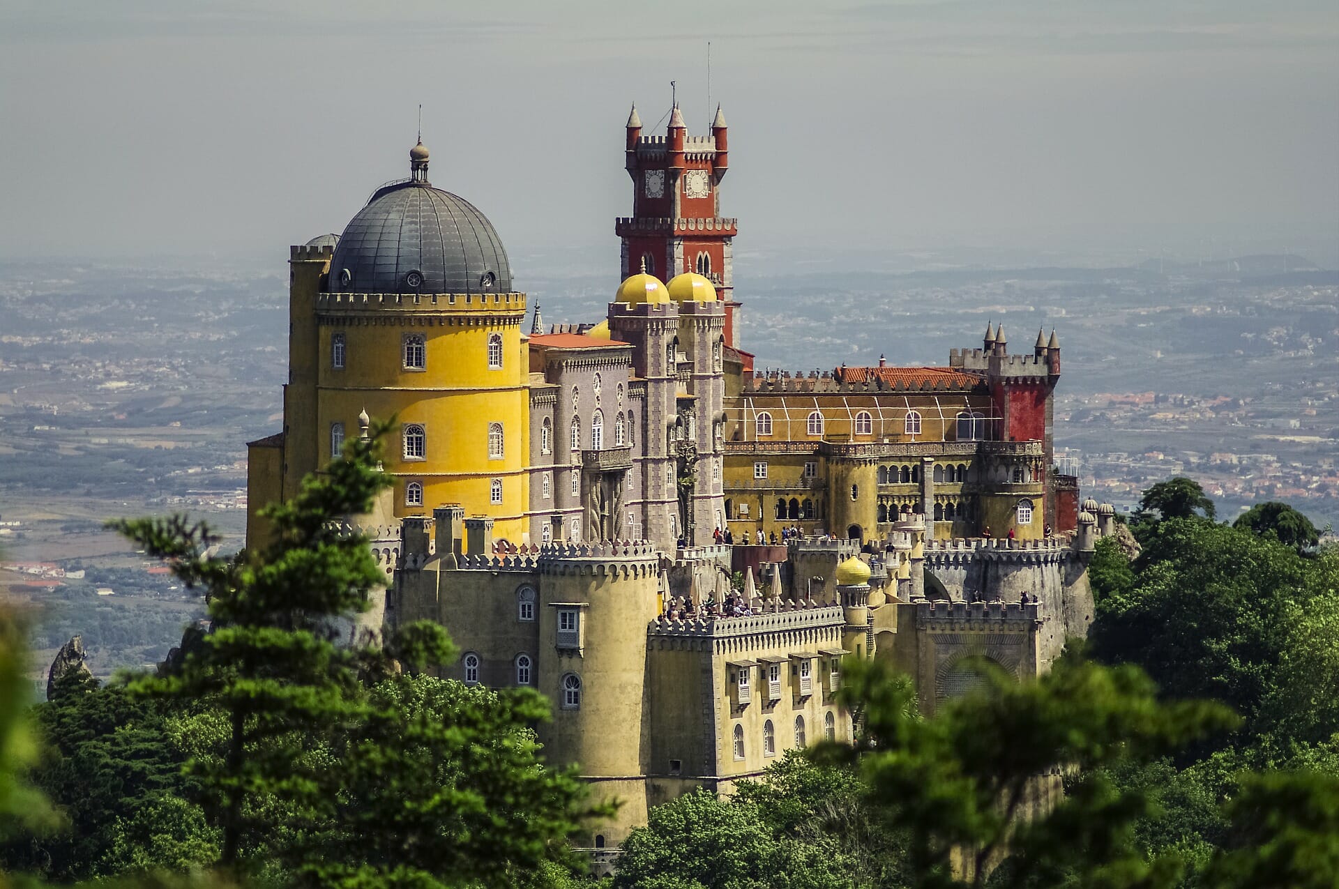 vue sur la ville de sintra 