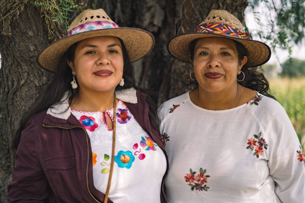 Pique nique traditionnel dans la région de Teotihuacan