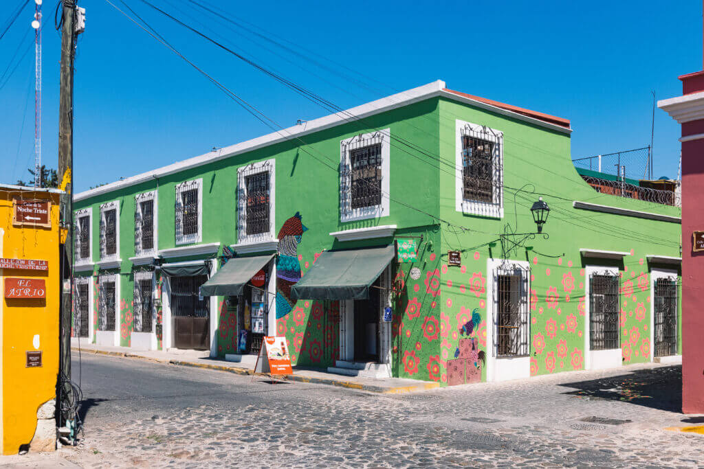 Rue du centre historique de Oaxaca