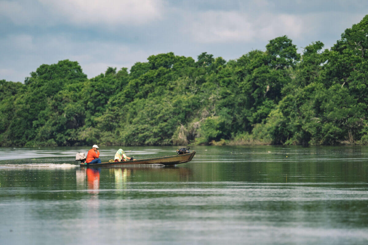 balade sur le crater azul au guatemala