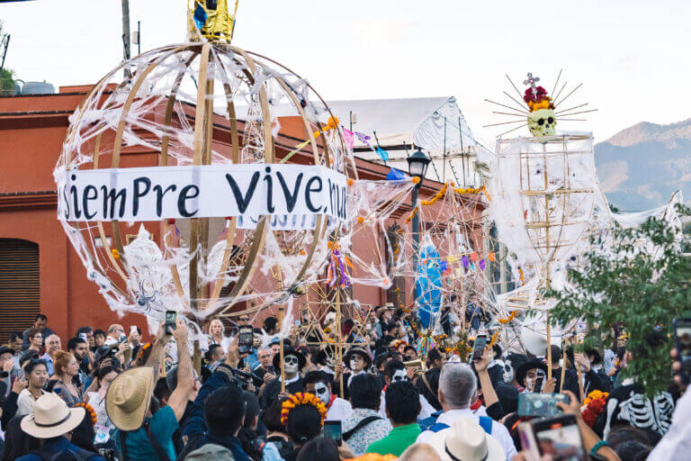 fêtes des morts à oaxaca