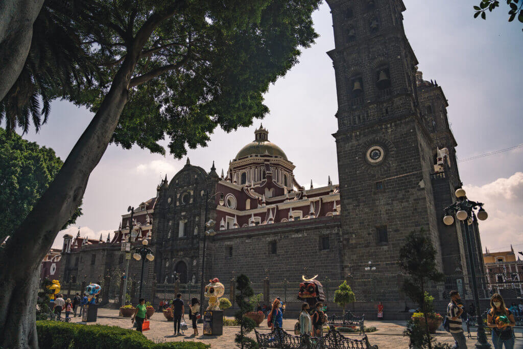eglise santo domingo à puebla