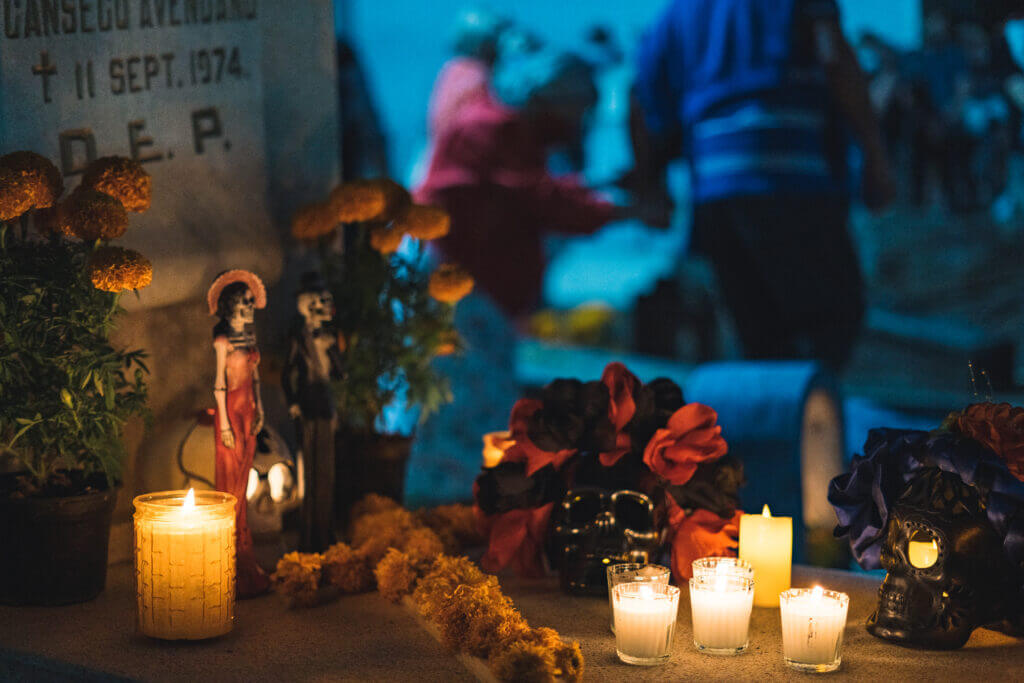 dia de los muertos, cimetiere