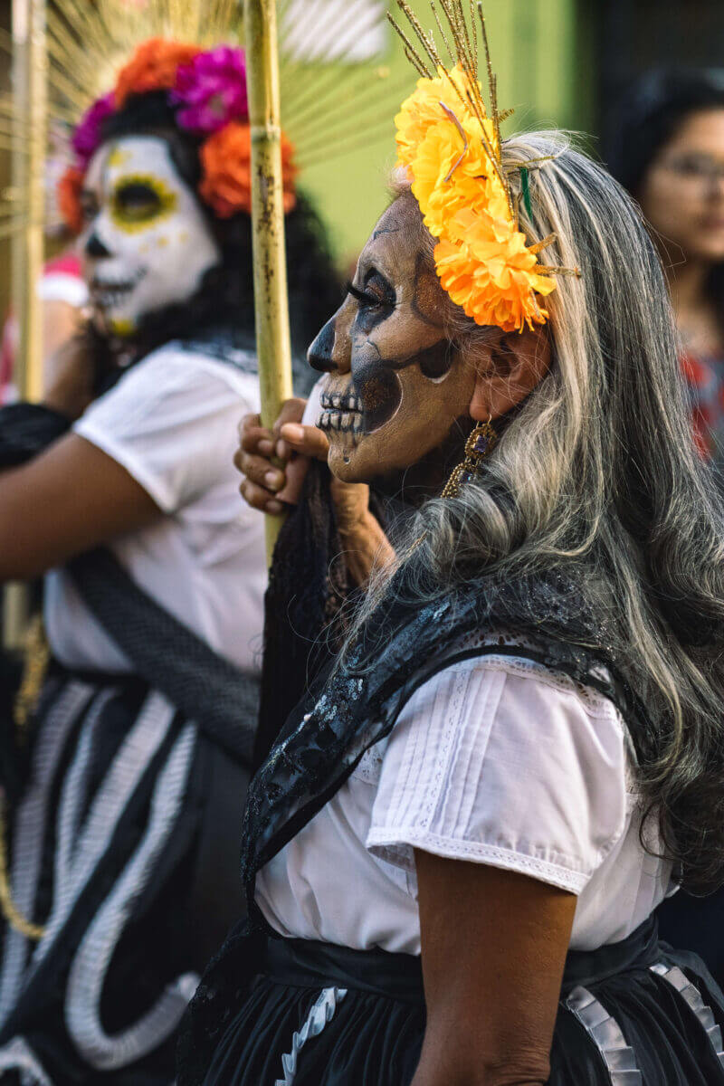 comparsa fêtes des morts à oaxaca