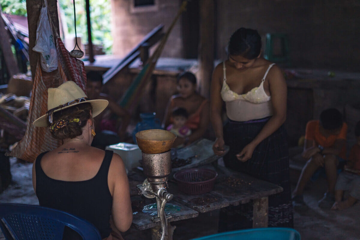 apprentissage du chocolat au guatemala