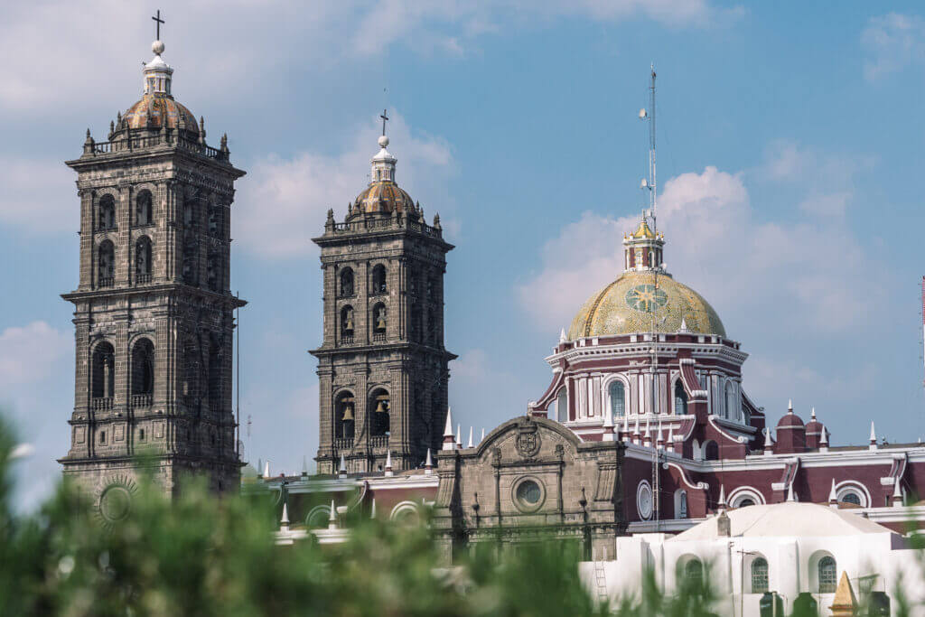 vue panoramique sur puebla