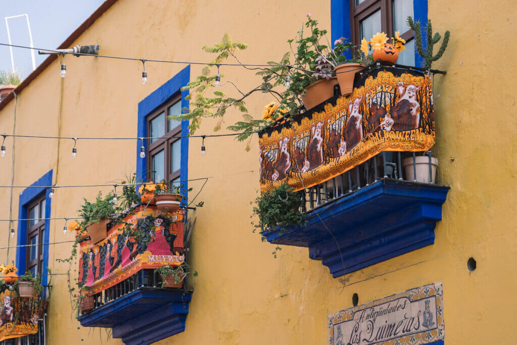 puebla et ses maisons coloniales colorées