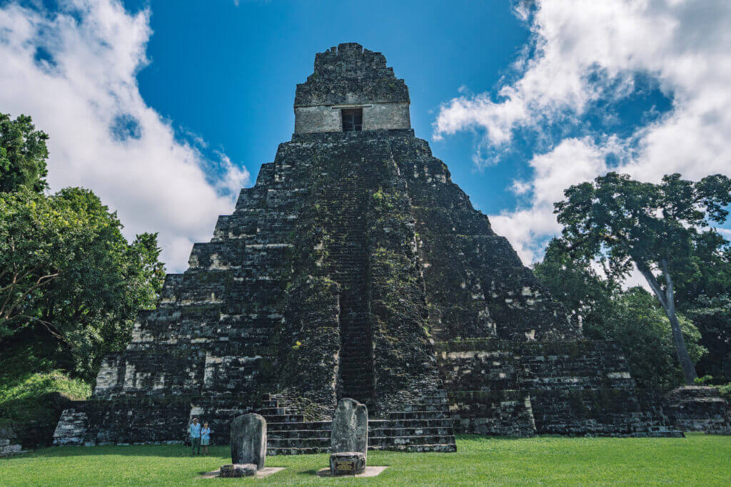 ruines de tikal au guatemala