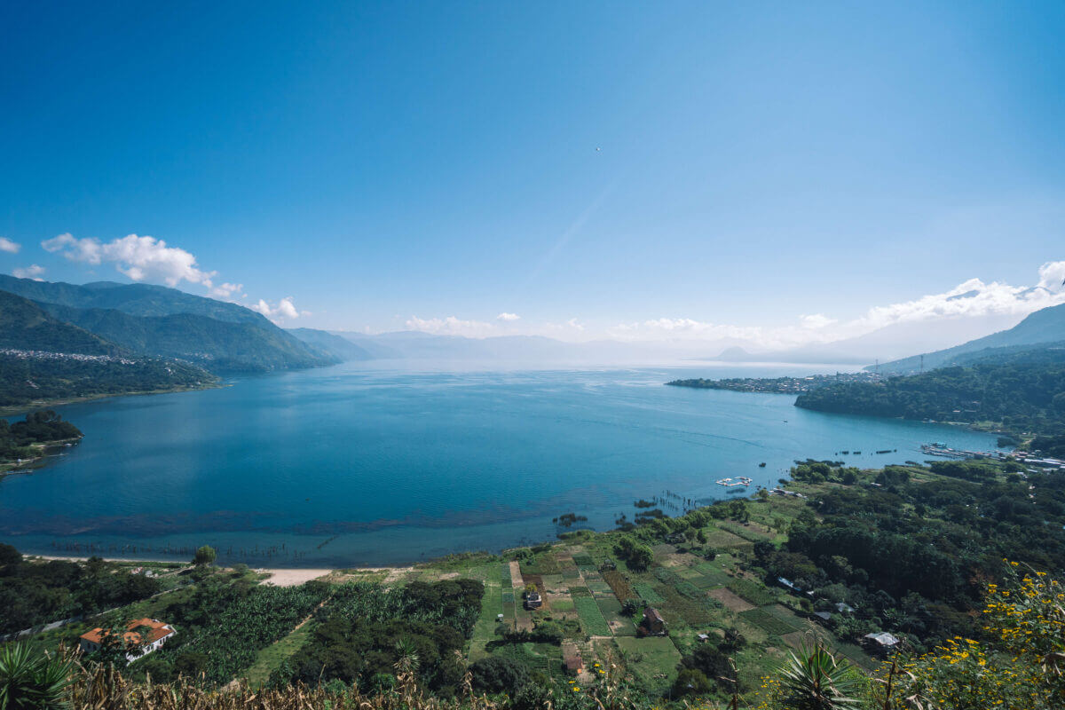 vue sur le lac Atitlàn