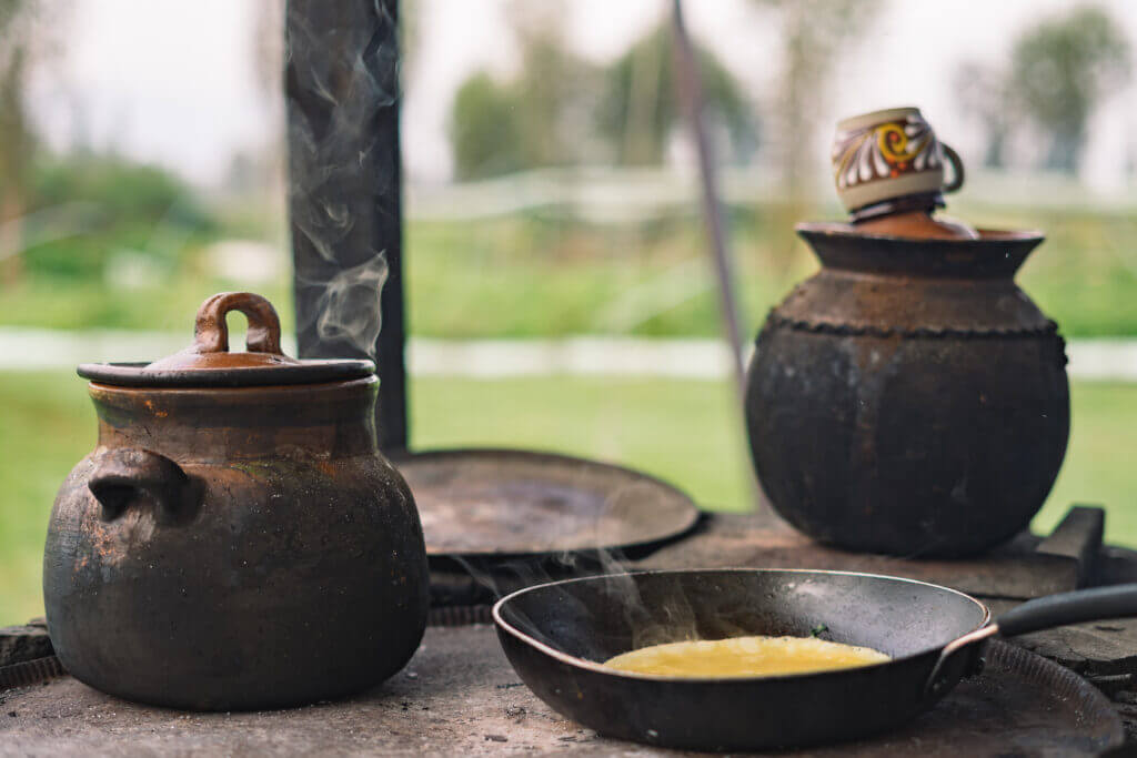 Petit dejeuner à Xochimilco, Mexico