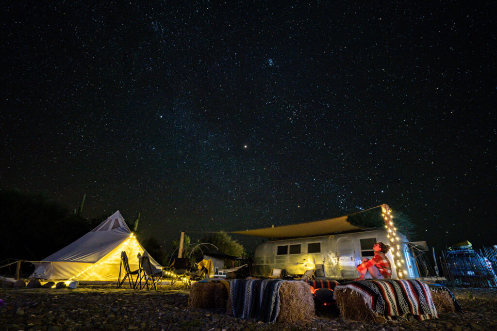 nuit étoilée à bahia concepcion