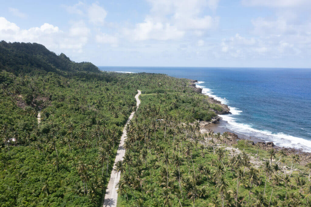 vue sur la côte pacifique