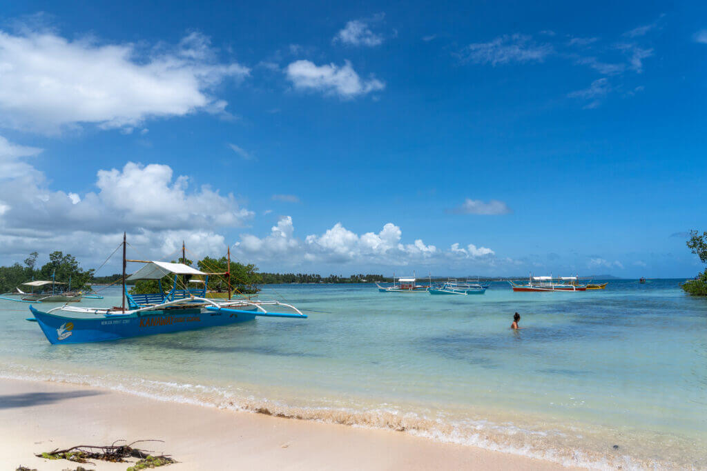 plage de rêve à siargao 