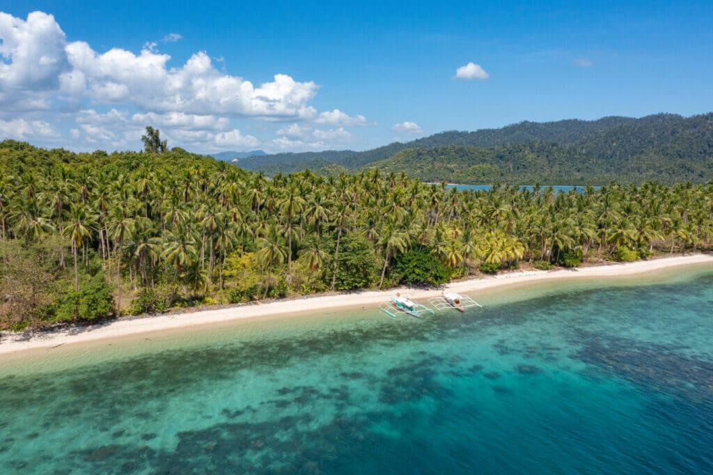 vue aerienne sur port barton