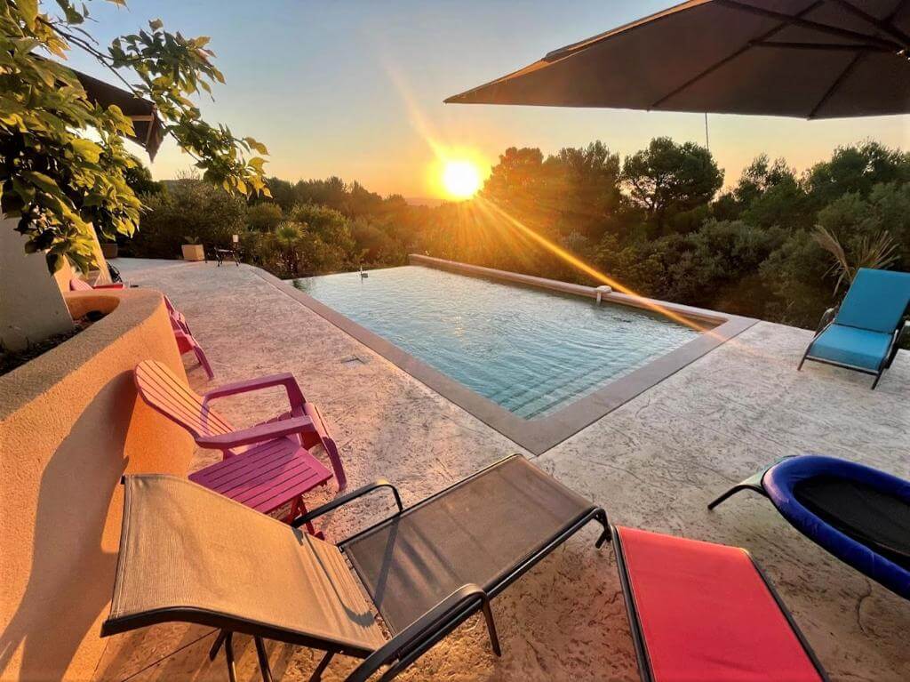 coucher de soleil clermont l'herault