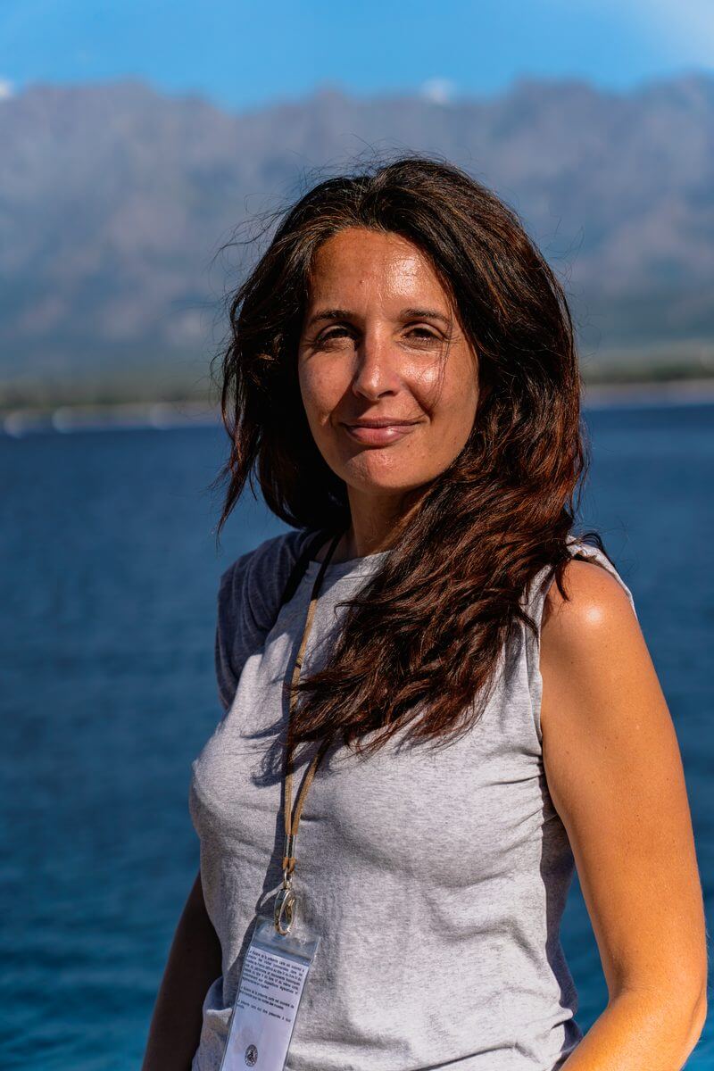 Photo portrait de Anaïs, guide de Calvi