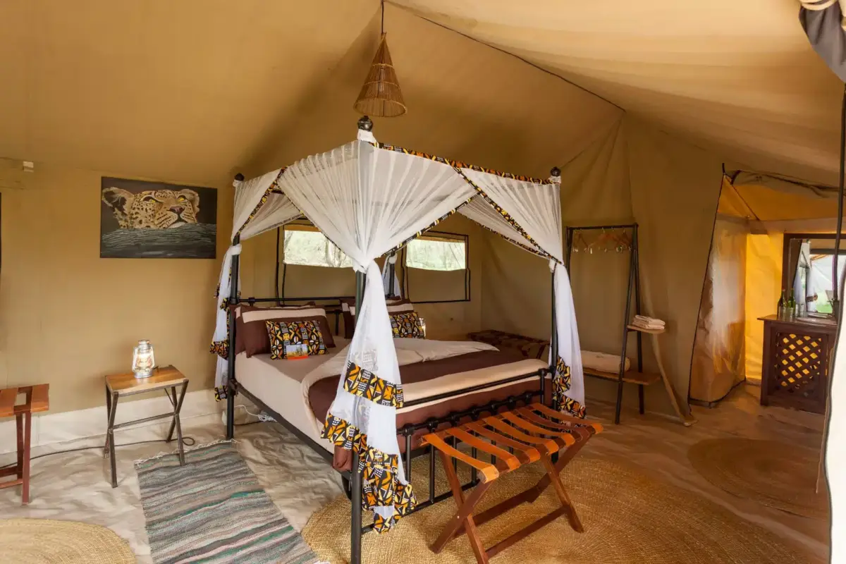 Chambre du Gnu Camp de Mawe